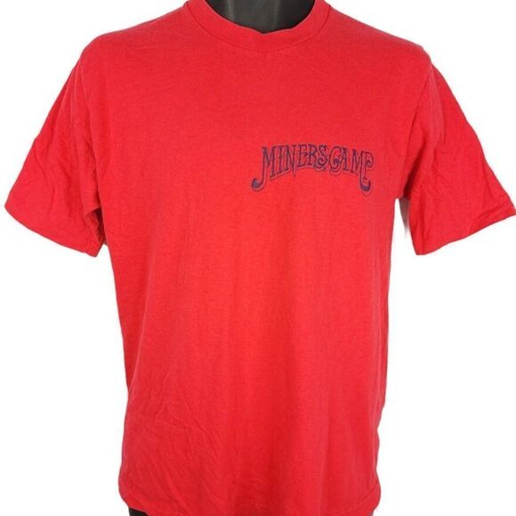 Ski Breckenridge T Shirt Vintage 80s Miners Camp Ski Resort Made In USA Mens M - Picture 2 of 10